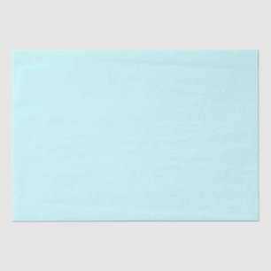Solid Pale Soft Aqua Classic Seidenpapier