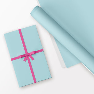 Solid Pastel Blue Geschenkpapier