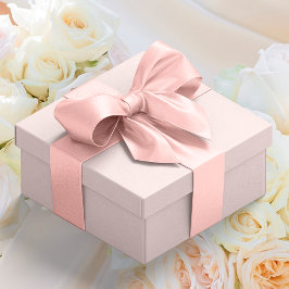 Solid Pastel Pink #FFCEC7 Satinband