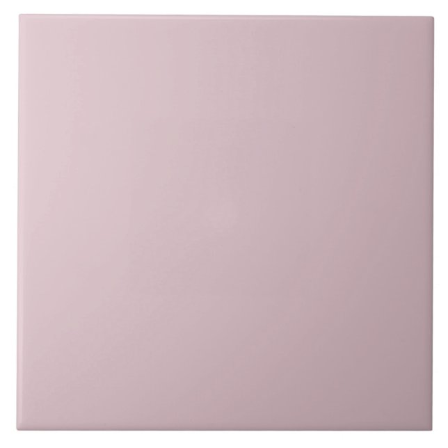Solid Pastel Pink Fliese (Vorderseite)
