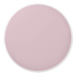 Solid Pastel Pink Keramikknauf