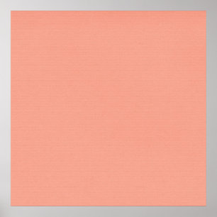 Solid-peach2 SOLID LIGHT PEACH ORANGE HINTERGRUND Poster