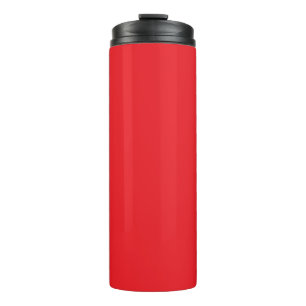 Solid Red Background Thermosbecher