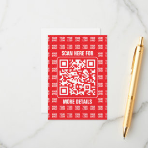 Solid Red Begleitkarte