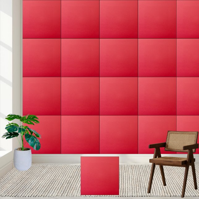 Solid Red Keramik Tile Fliese (Solid Red Ceramic Tile)