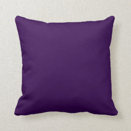 Solid Royal Lila Pop Kissen