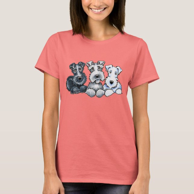 Solid Schnauzers T-Shirt (Vorderseite)