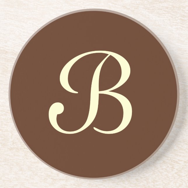 Solid Series - Brauner Untersetzer (Vorne)