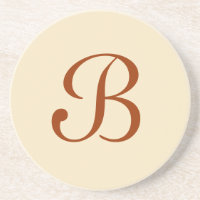 Solid Series - Ecru & Brown Untersetzer
