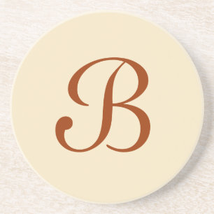 Solid Series - Ecru & Brown Untersetzer