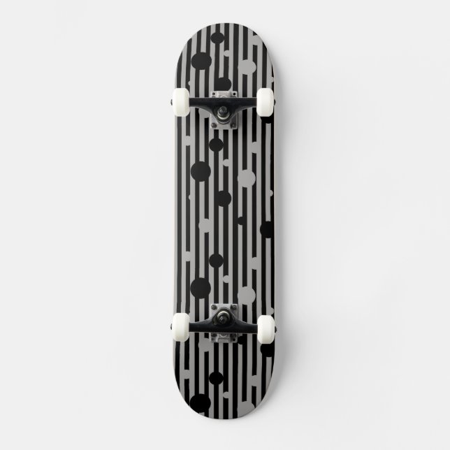 Solid Silver Skateboard (Vorderseite)