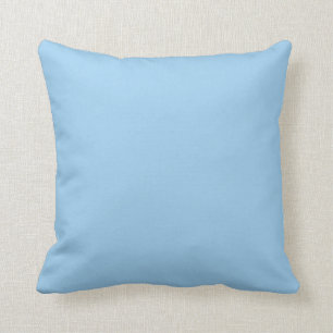 Solid Sky Blue Pillow Kissen