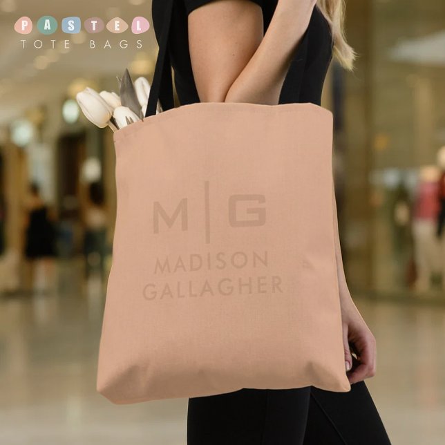 Solid Soft Light Pastel Dark Yellow Orange Color  (Solid Soft Light Pastel Dark Yellow Orange Color Tote Bag
)
