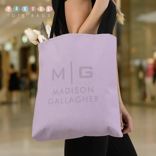 Solid Soft Light Pastel Lavender Purple Color (Solid Soft Light Pastel Lavender Purple Color Tote Bag
)