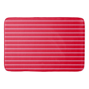 Solid Spanish Red Color Tone Badematte