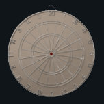 Solid taupe dusty brown dartscheibe<br><div class="desc">Solid color taupe dusty brown design.</div>