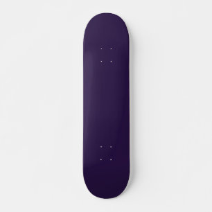 Solid tiefviolett lila skateboard