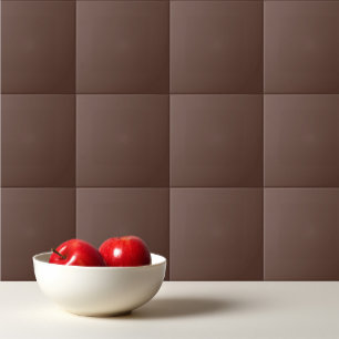 Solid Tiramisu dunkelbraun Fliese