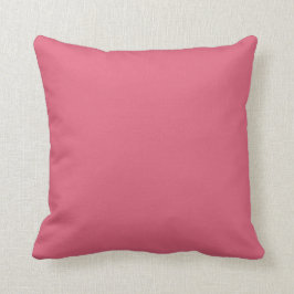 Solid Watermelon Rosa Pop Kissen