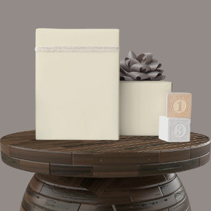 Solid weich helle Pastellfarben Beige Creme Gelb F Geschenkpapier