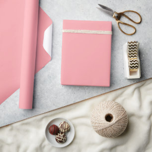 Solid weiches Rosa Geschenkpapier