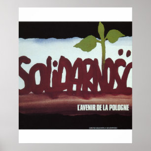 Solidarität. Die Zukunft von Poland_Propaganda Poster
