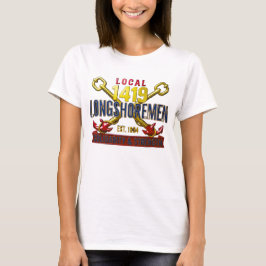 Solidarität im Vintage-Stil für Frauen Local 1419  T-Shirt