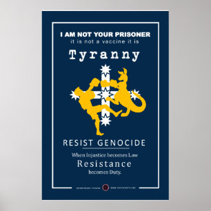 Solidarität mit Australien - Widerstand gegen Tyra Poster