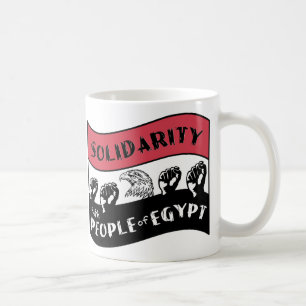 Solidarität mit dem ägyptischen Volk Tasse