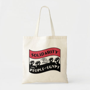 Solidarität mit dem ägyptischen Volk Tragetasche