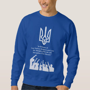 Solidarität mit dem Ukraine-Krieg Sweatshirt