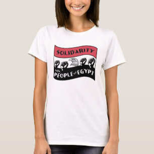 Solidarität mit dem Volk von Ägypten T-Shirt