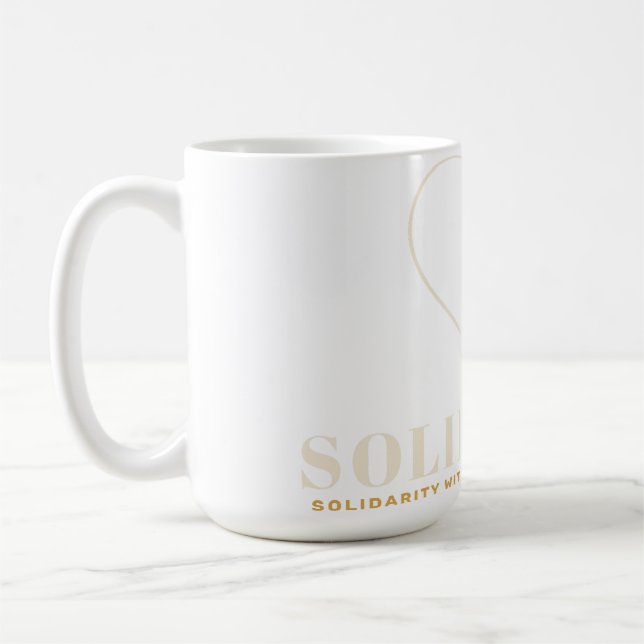 Solidarité Solidarite Paris Tasse (Links)