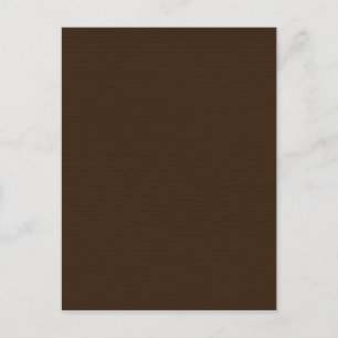 SOLIDE CHOKOLIATE BROWN HINTERGRUNDTEMPLATTEXTURE POSTKARTE