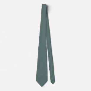 Solide Eukalyptus-grüne Farbe Hex# 5B7570 Krawatte