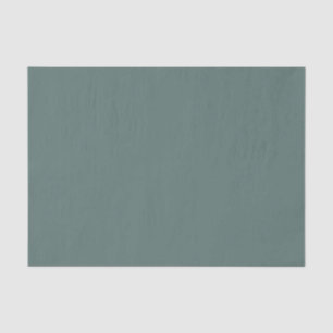 Solide Eukalyptus-grüne Farbe   Hex# 5B7570 Seidenpapier