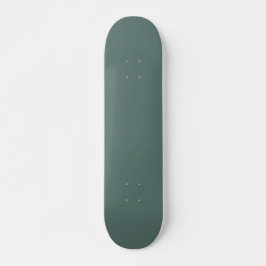 Solide Eukalyptus-grüne Farbe | Nummer 5B7570 Skateboard