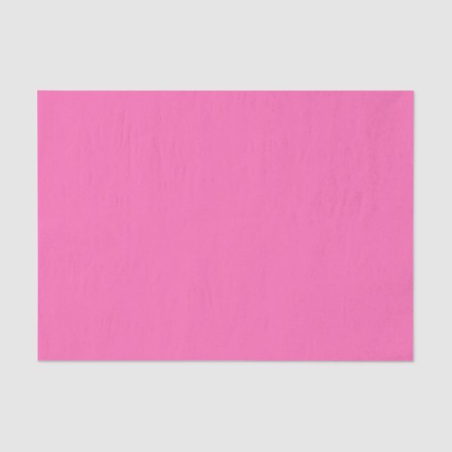 Solide Farbe: Hot Pink #2 Seidenpapier (Vorderseite)