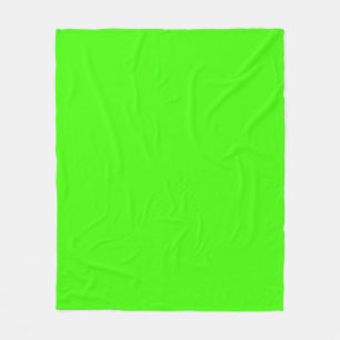 Solide Farbe: Kalkgrün Fleecedecke