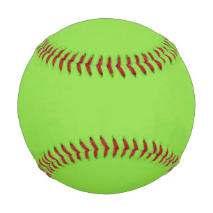 Solide Farbe Kiwi grün Baseball