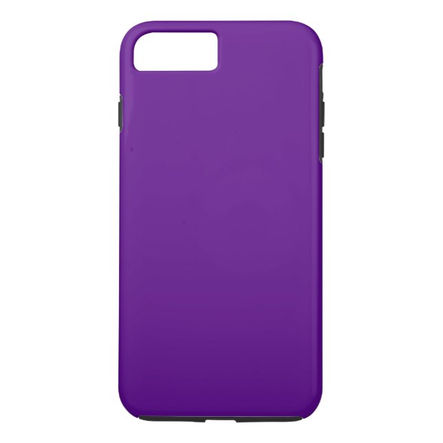 Solide Farbe: Lila Case-Mate iPhone Hülle (Rückseite)