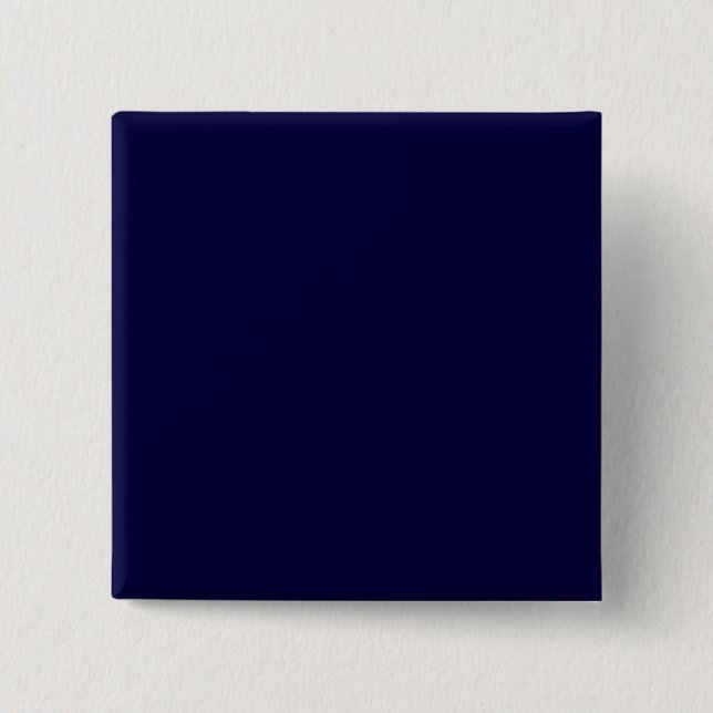 Solide Farbe: Navy Blue Button (Vorderseite)