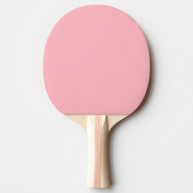 Solide Farbe: Rosa Tischtennis Schläger (Vorderseite)