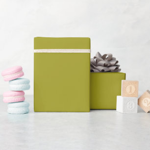 Solide Farbe schlicht Limone Weintraube Geschenkpapier
