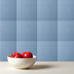 Solide Farbe schlicht staubblaue Pastellfarbe Fliese<br><div class="desc">Solide Farbe schlicht staubblaue Pastellgestaltung.</div>