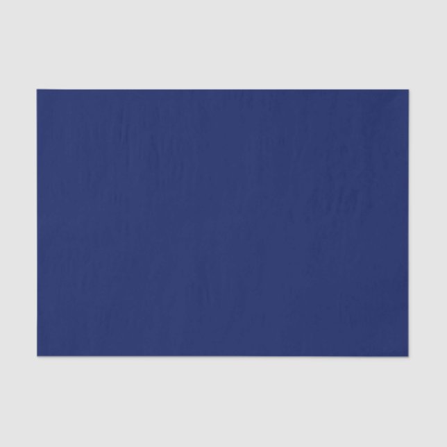 Solide Farbe - True Blue Seidenpapier (Vorderseite)