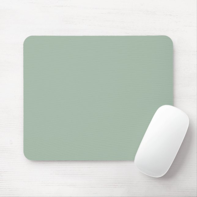 Solide Farbskala Dunkelgrün Mousepad (Mit Mouse)