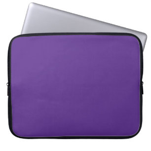 Solide lila violette Substanz Laptopschutzhülle