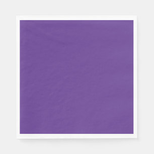 Solide lila violette Substanz Serviette