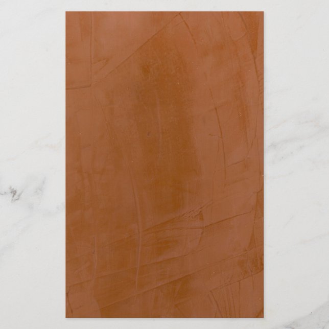 Solide Mandarine Briefpapier (Vorderseite)